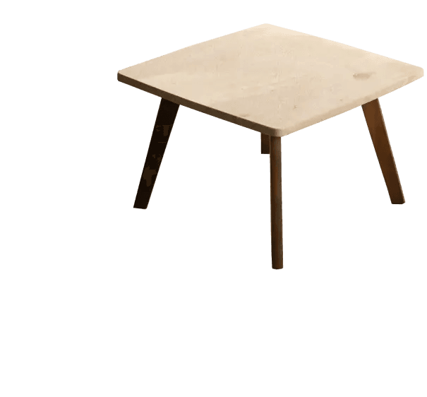 Marble Top Side Table view 1